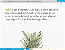 Tablet Screenshot of laemoa.com